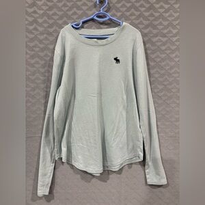 5/$10 or 10/$20 Abercrombie Kids Mint Long Sleeve Tee Size 11/12